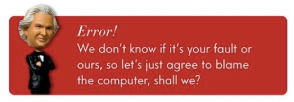 Vanity Fair's 404 Error Message