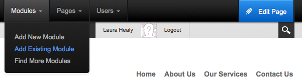 Copy module to another page DNN 7