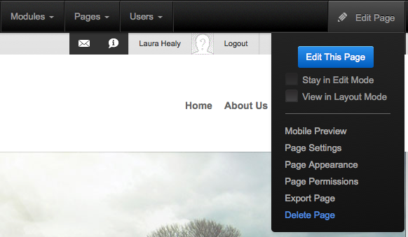 Delete a page in DNN 7
