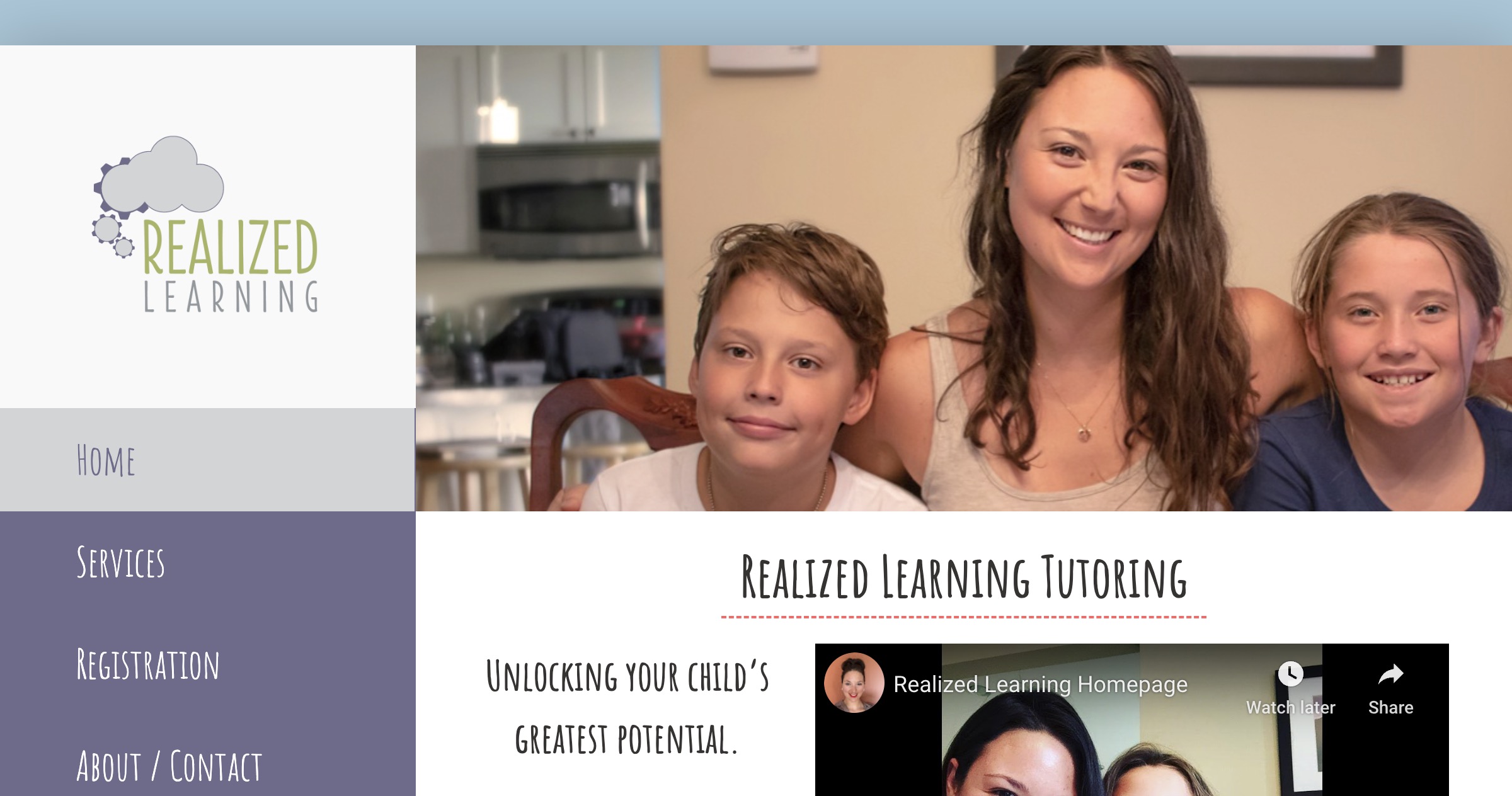 RealizedLearning.com website screenshot